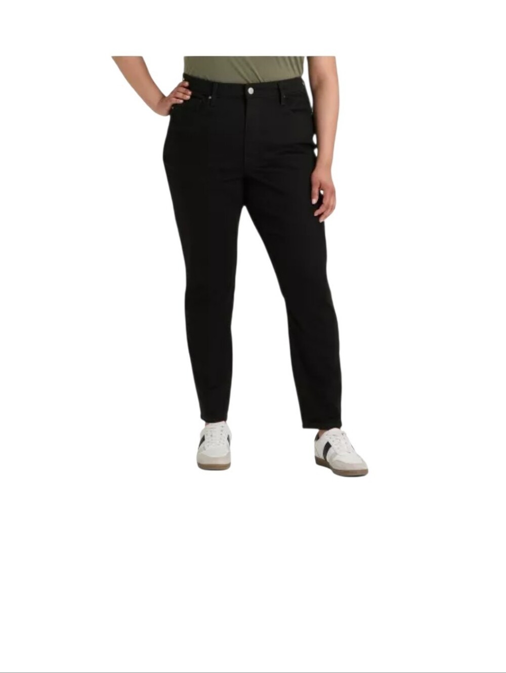 Universal Thread High Rise Black Skinny Jeans - Black Size 26